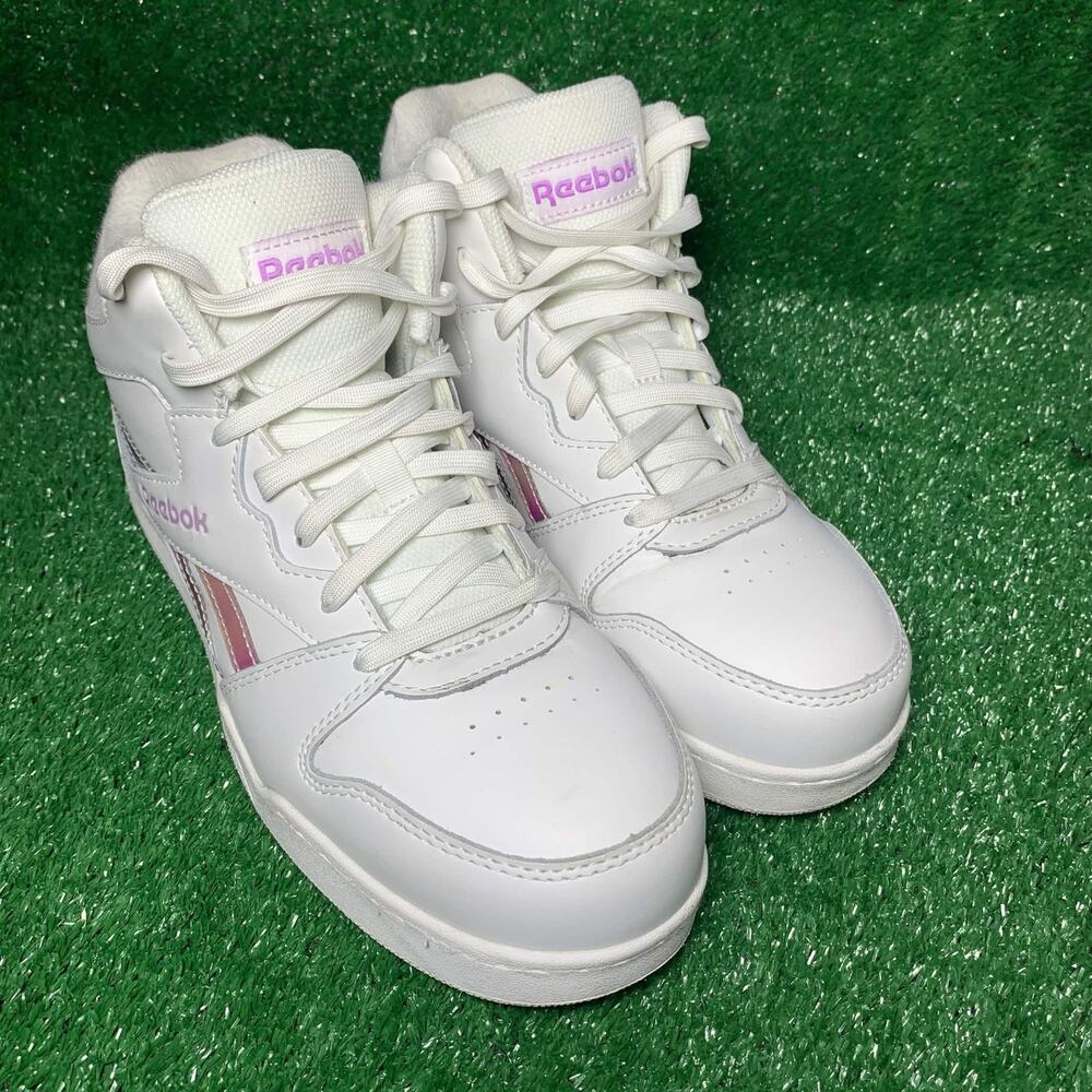 Reebok Work RB493 BB4500 Women's Composite Toe High Top Shoes 9M White